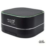 Manhattan Sound Science Metallic LED Bluetooth Speaker