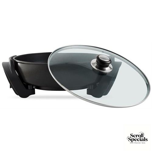 27550D Mellerware 30cm Round Electric Frying Pan - Image 1