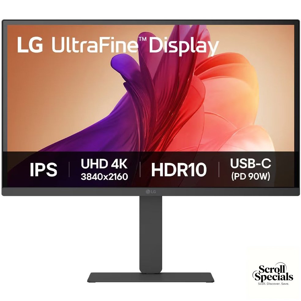 32U720A-B.AFB LG UltraFine 32 Inch 4K UHD Monitor - Image 1