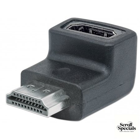 353519 Manhattan HDMI Female to Male Adapter - Image 1