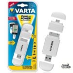 Varta White Mini Powerpack Charger Smart 2 In 1 Solution