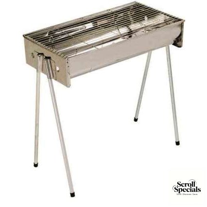 402 Metalix 402 Large Stainless Steel Braai stand Retail Box No - Image 1