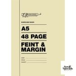 Freedom A5 48 Pages Exercise Book Feint And Margin 5 Pack
