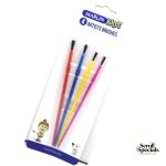 Marlin Artist Brush Set Plastc X4