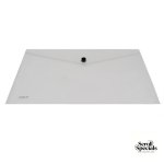 Marlin A4 Clear Carry Folder with Stud