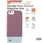 Promate Maroon Gritty iPhone 5 Anti-Slip protective case