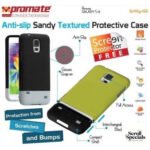 Promate Black Gritty S5 Anti-slip sandy