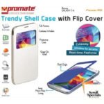 Promate Fenes S5 Bookcover with window Colour:White