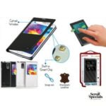 Promate Admin S5 Bookcover with clip Colour:White