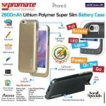 Promate aidCase-i6 2800mAh Lithium Polymer