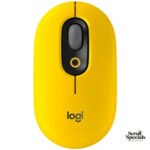 Logitech POP Silent Wireless Mouse Yellow