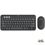 Logitech Pebble 2 Keyboard & Mouse Combo - Black