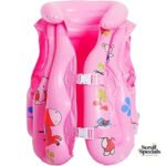 Casey Kids Small Inflatable Swimming Vest Pink