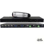 Ellies 6 Input Collaboration Switcher Scaler With 4K HDMI