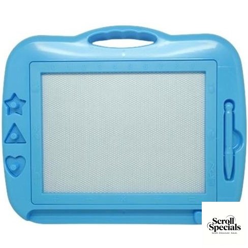 BWDB888BLU Brainware Magnetic Drawing and Writing Board Blue - Image 1