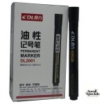 DLOffice Permanent Markers Pack of 10 Black