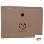 Brainware 8 Compartment Expanding File Organiser Pink