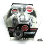 Geeko Silver And Blue Accents In-Ear Earphones