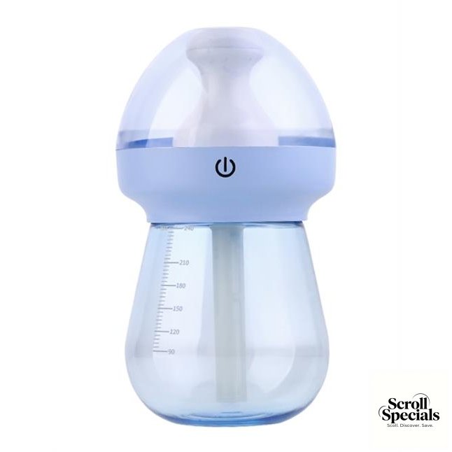CH1465L BLUE CaseyMilk Blue Feeding Bottle Shaped Multifunctional Portable - Image 1