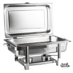 Casey Condere Chafing Dish 10L Rectangular Single Pan Chaffing