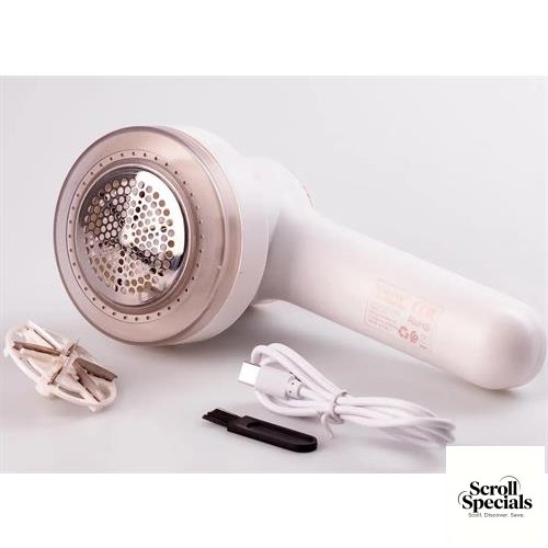 CSYSK12005W Sokany White Lint Remover Rechargeable - Image 1