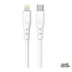 Ezra TypeC To Lightning 2meter PD20w White Cable