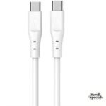 Ezra TypeC To TypeC 2meter PD20w White Cable