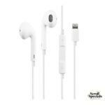 EZRA 3.5mm To iPhone White Digital Earphones 1.2m Length