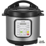 Goldair 6 Litres Electric Stainless Steel Pressure Cooker
