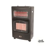 Alva 3 Panel Dual Infrared Radiant Gas and Electric Indoor Heater