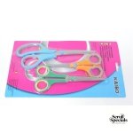 Casey3 pc Multicolor Household Scissor Pack