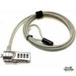 Legion 1.8m Combination Notebook Cable Lock