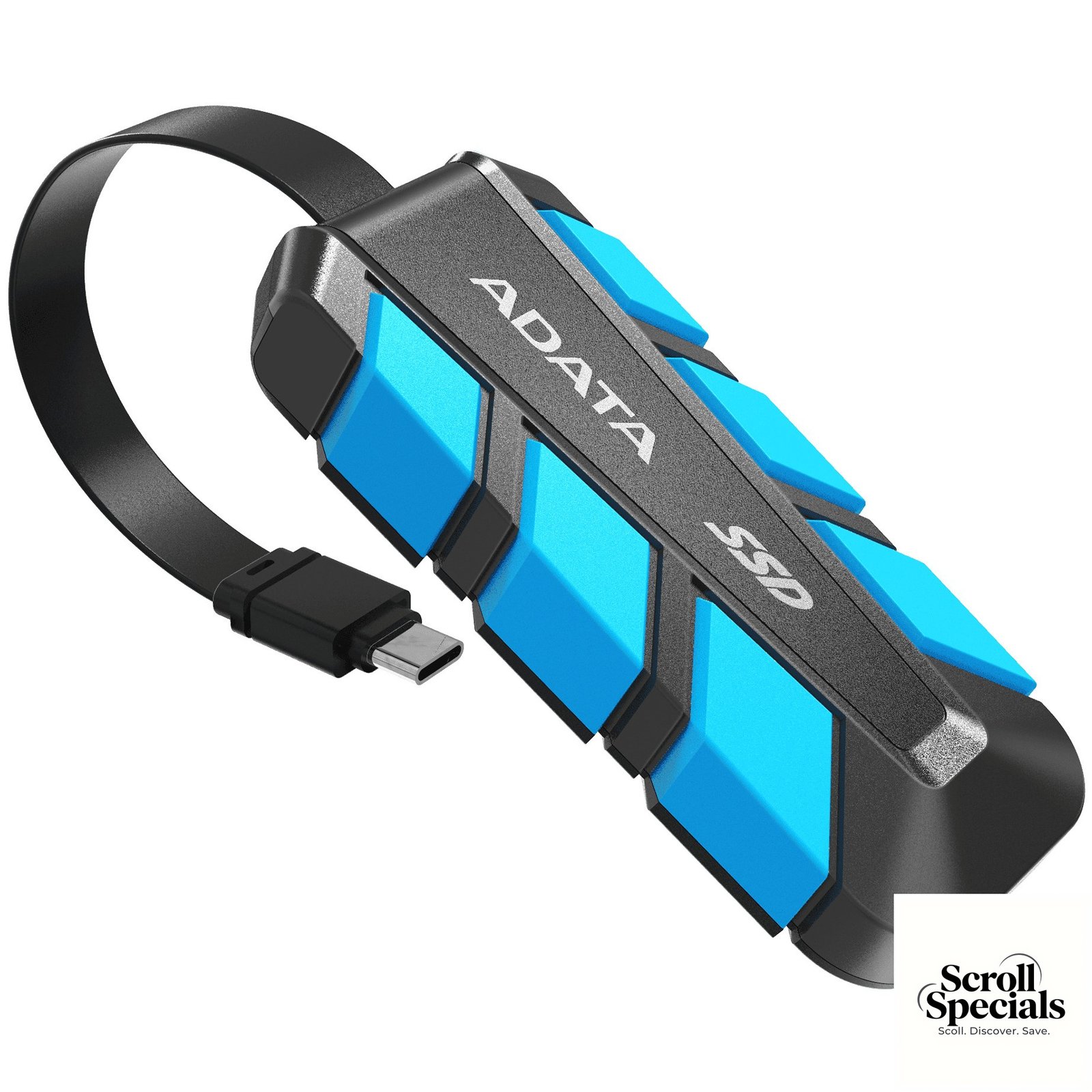 SC740-1000G-CBU Adata SC740 USB Type C 1000GB External SSD - Image 1