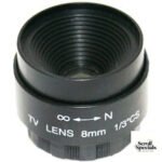 Securnix Lens 8MM Fixed IRIS, Retail Box , No Warranty