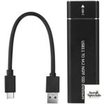 UniQue M.2 NVME NGFF To USB C SSD Enclosure
