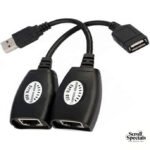 UniQue 150ft USB To RJ45 Extnsion Adapter