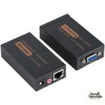 UniQue 100M 1080P VGA And Audio Extender