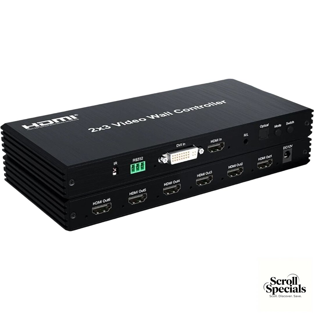 UQ-HVWC2X3 UniQue 2x3 HDMI Video Wall Controller - Image 1