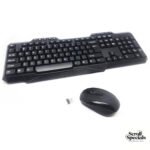 UniQue Wireless USB Multimedia Wireless Keyboard and Mouse Combo