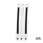 Whizzy Black and White Designer 3 Pack Micro USB Charge Cable