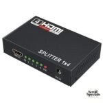 UniQue 4K Ultra HD 4 Port HDMI Splitter