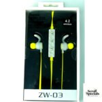 Geeko Wireless Bluetooth Earphones Yellow
