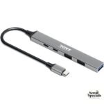 Port USB Type C Hub With 4 USB Ports