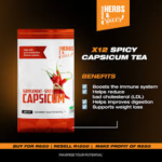 Mama's Flat Stomach Tea Spicy Capsicum Supplement - Image 3
