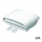 Pure Pleasure Queen Non Fitted White Electric Blanket